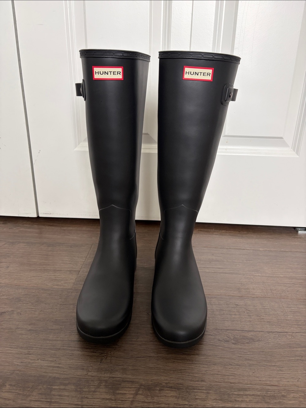 Refined Tall Matte Hunter rain boots